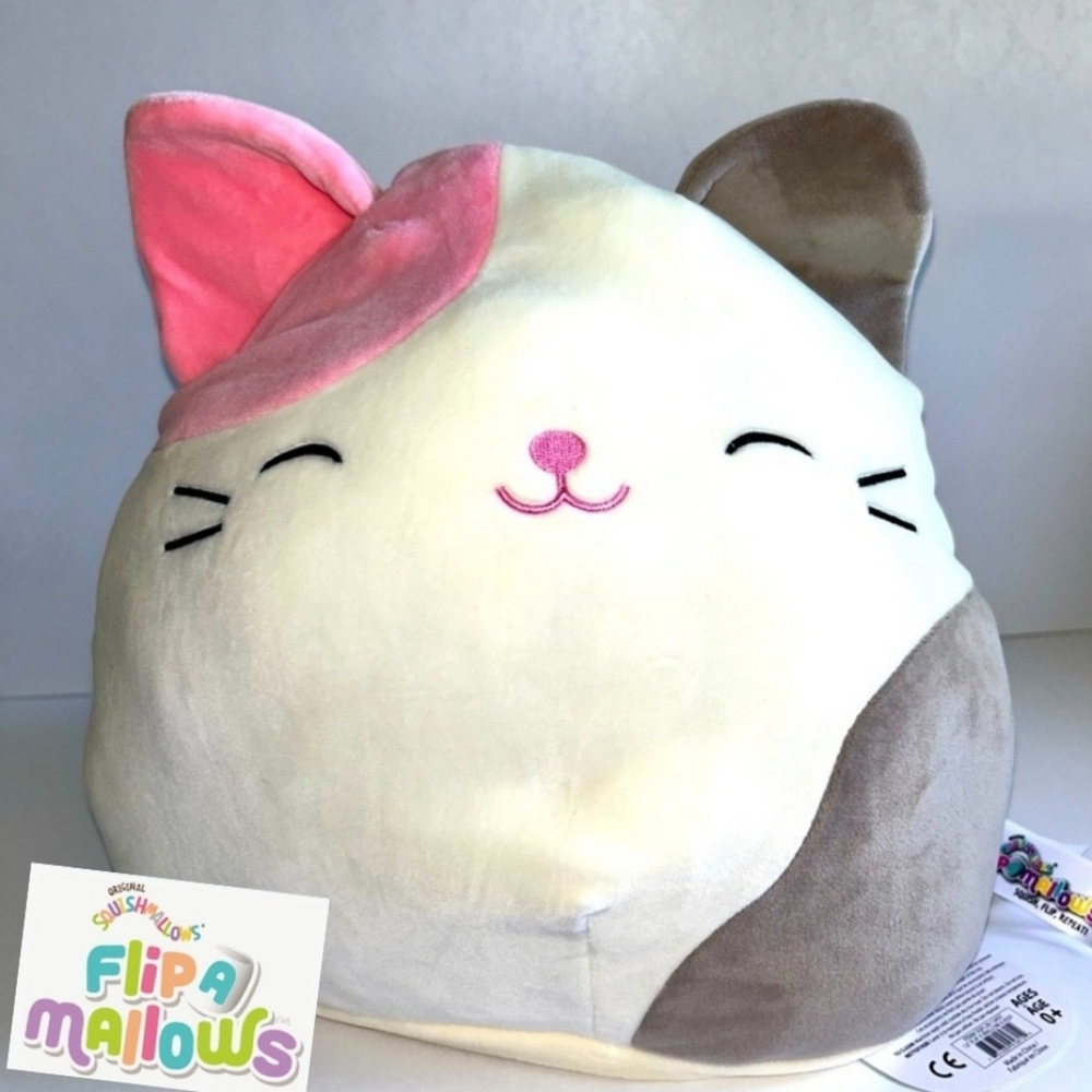 Karina🔄Reginald 🐱 🐶 Cat & Corgi Flip A Mallow Original Squishmallow ☆》NWT《☆